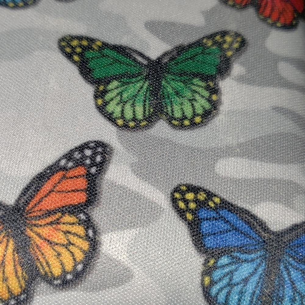 Hemp Butterfly Be Happy Cigarette Pouch Case Case - Picture 10 of 11